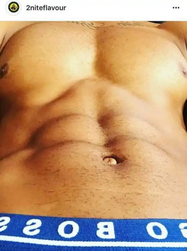 Hot!! See What Singer Flavour Shared For The Ladies.. 